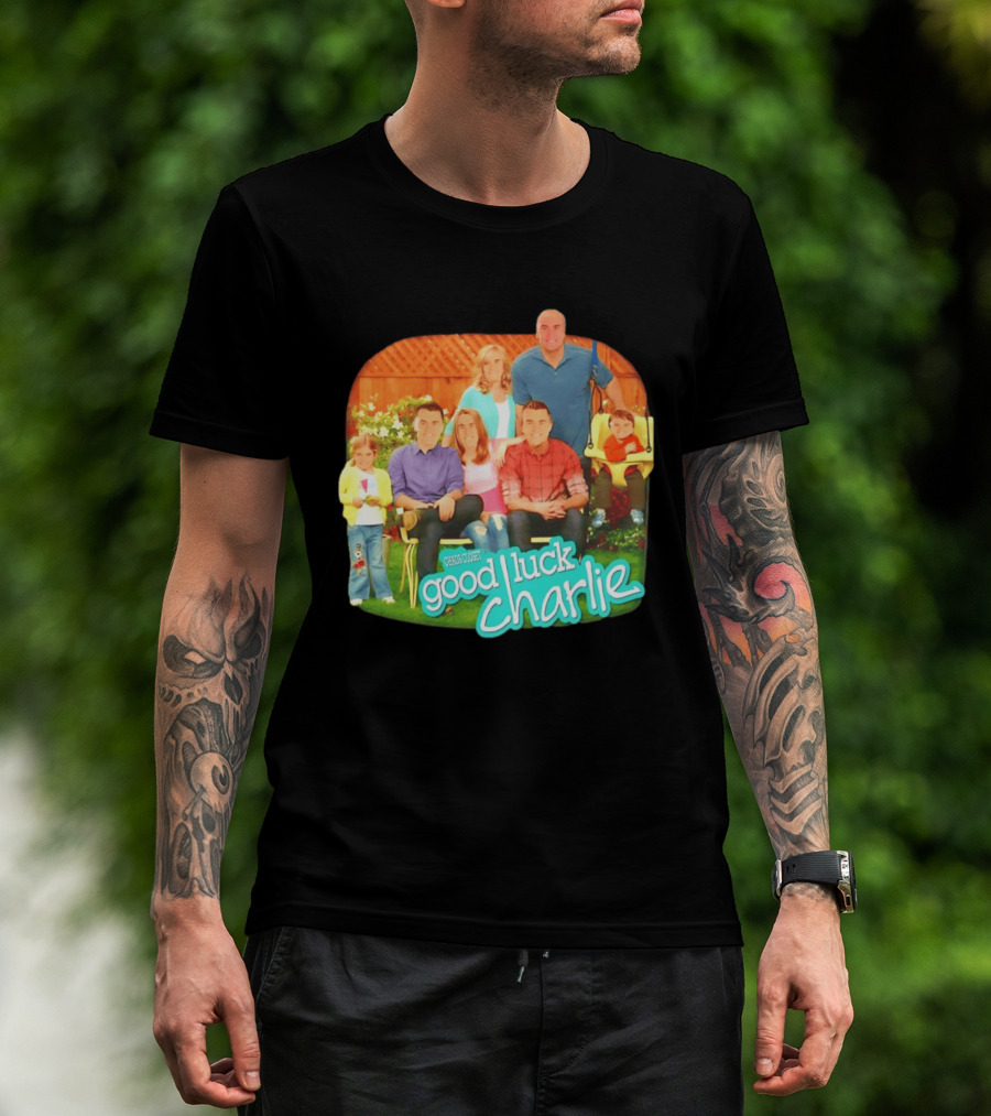 Chaos Closet Good Luck Charlie Family Parody Kirk Charlie T-Shirt