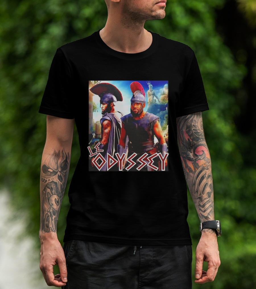 LeOdyssey LeBron James Greek Mythology Adventure T-Shirt