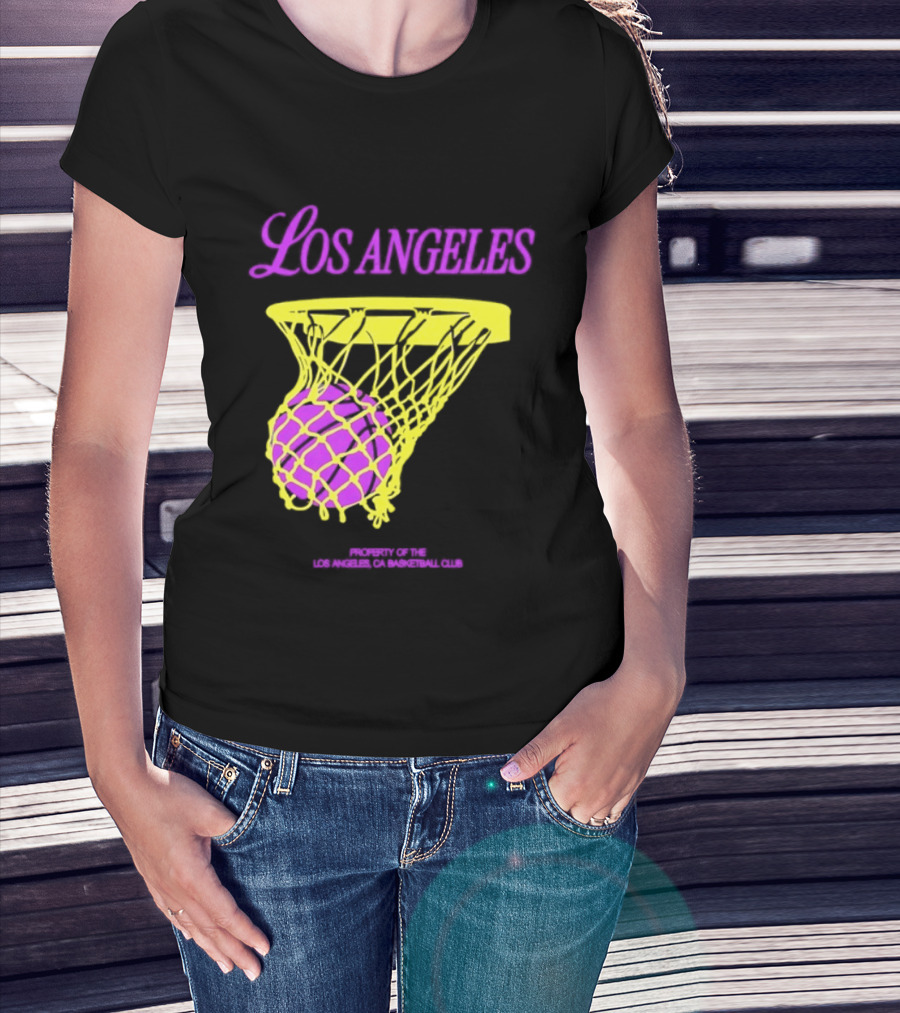 Los Angeles Basketball Club Property Los Angeles CA T-Shirt
