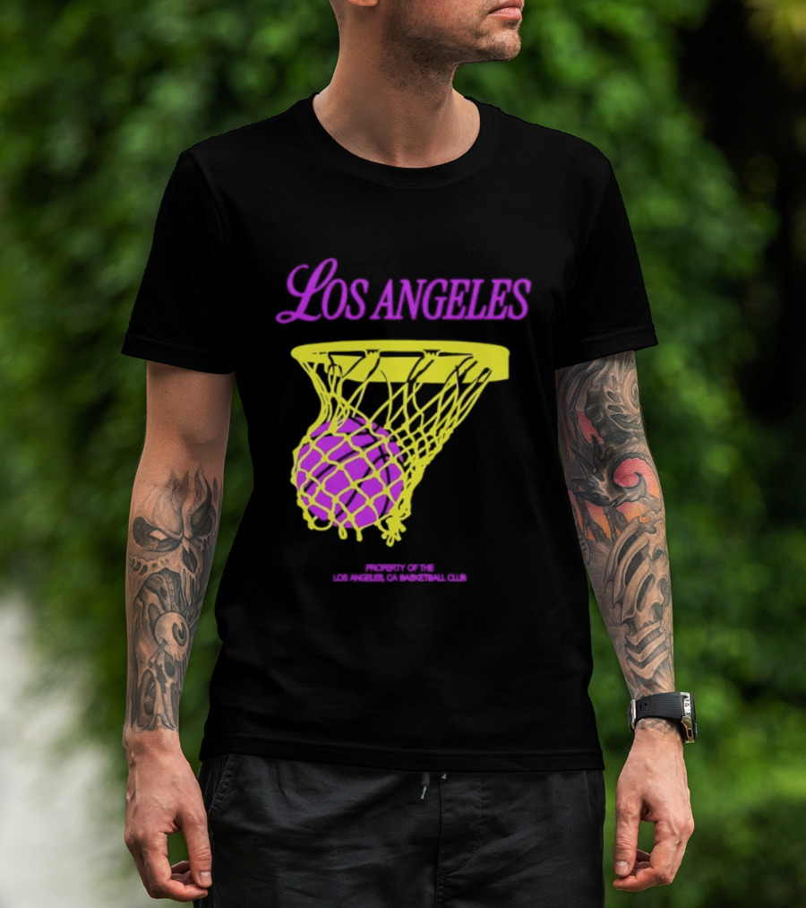Los Angeles Basketball Club Property Los Angeles CA T-Shirt