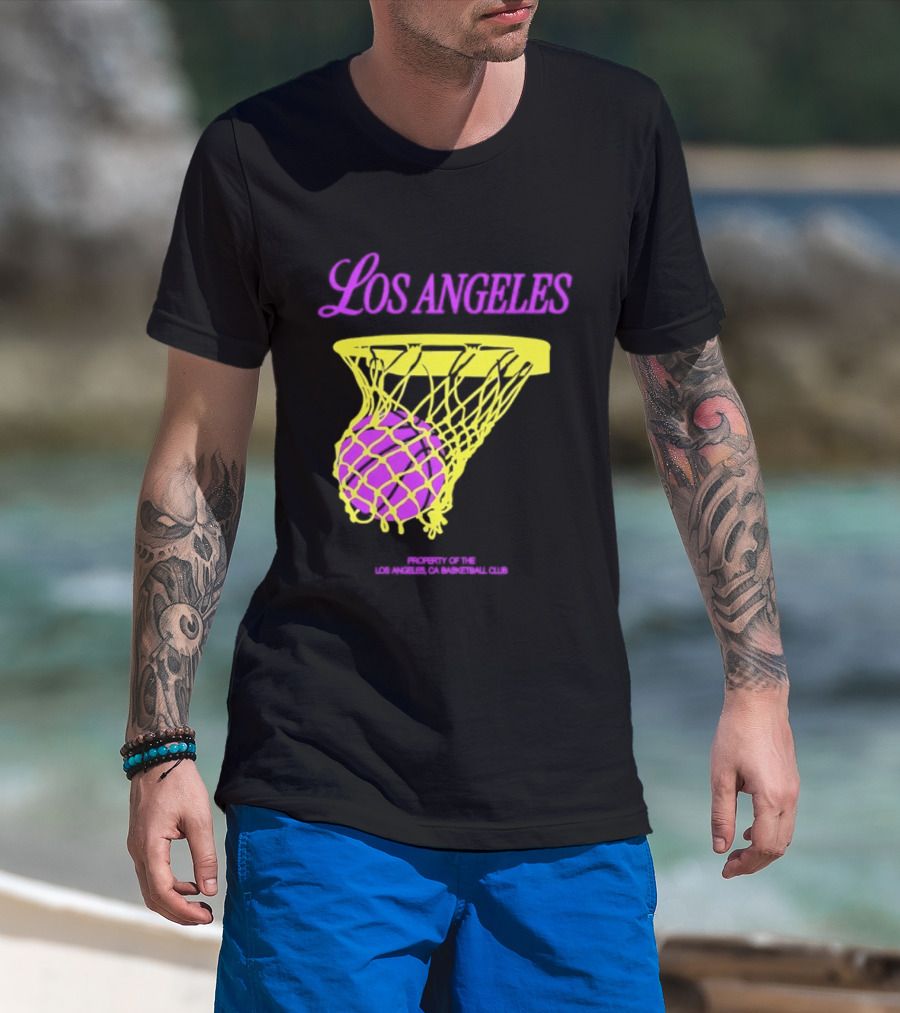 Los Angeles Basketball Club Property Los Angeles CA T-Shirt