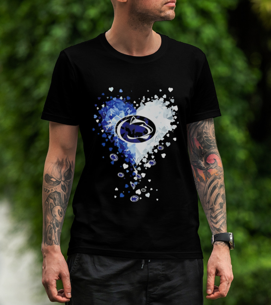Penn State Nittany Lions 2026 NCAA Heart Diamond T-Shirt