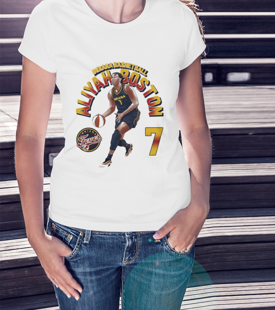 Aliyah Boston Indiana Fever Basketball 7 T-Shirt