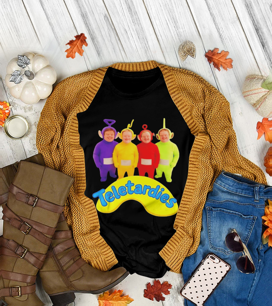 Teletardies Teletubbies Down Syndrome T-Shirt