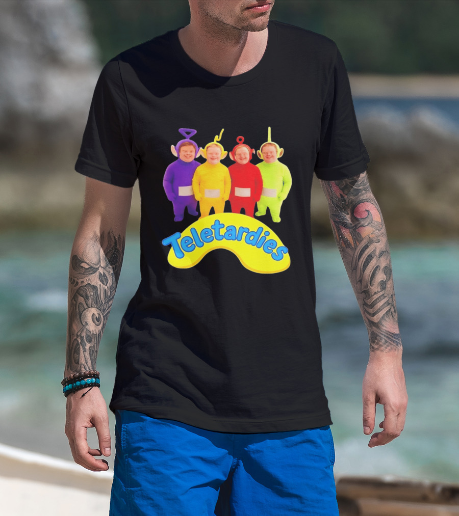 Teletardies Teletubbies Down Syndrome T-Shirt