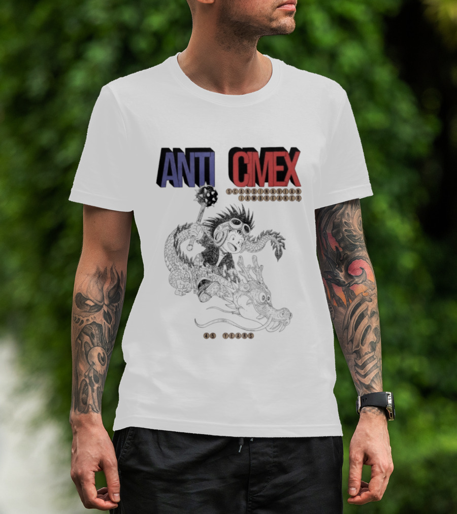 ANTI CIMEX Scandinavian Jawbreaker 45 Years Punk T-Shirt