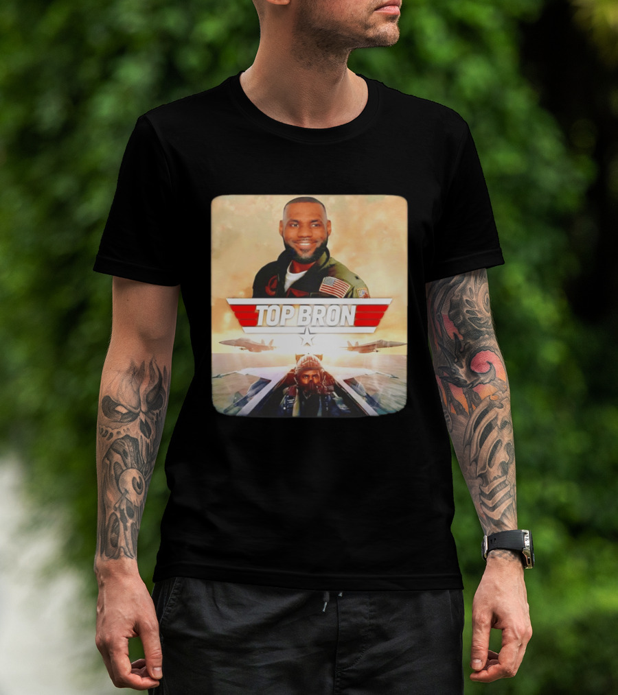 Top Bron LeBron James Aviator T-Shirt