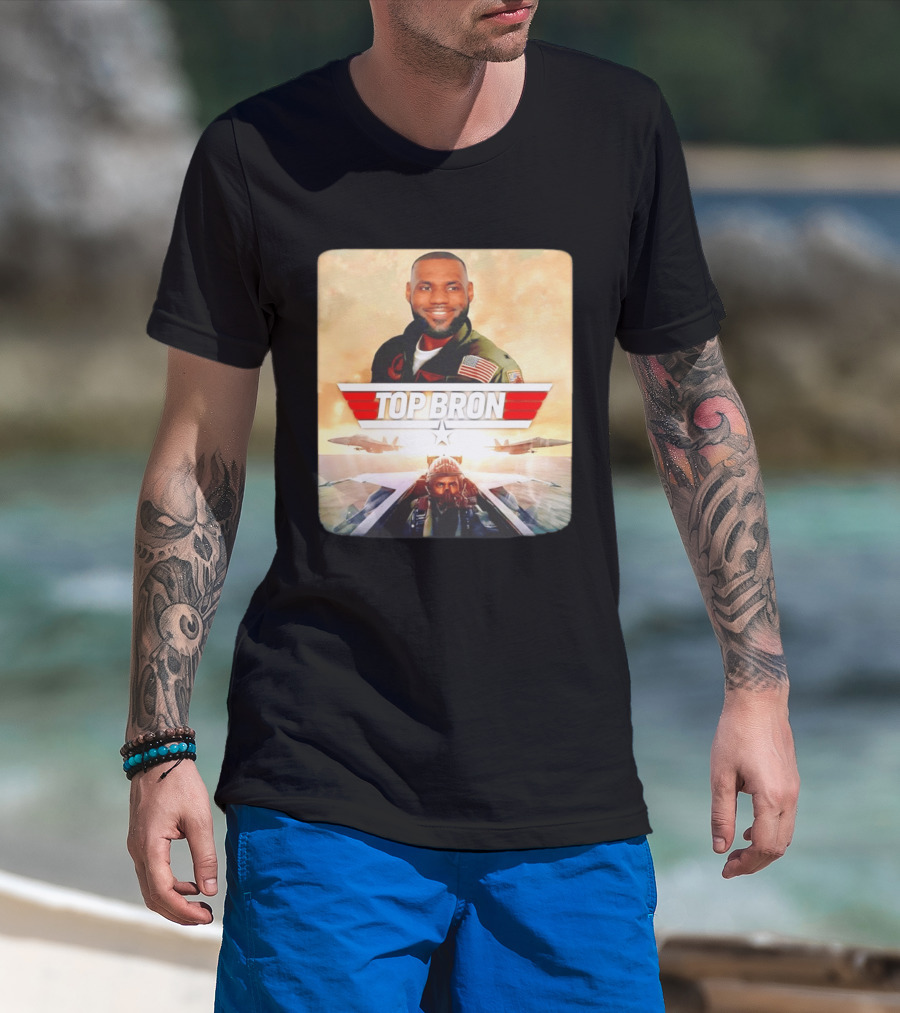 Top Bron LeBron James Aviator T-Shirt