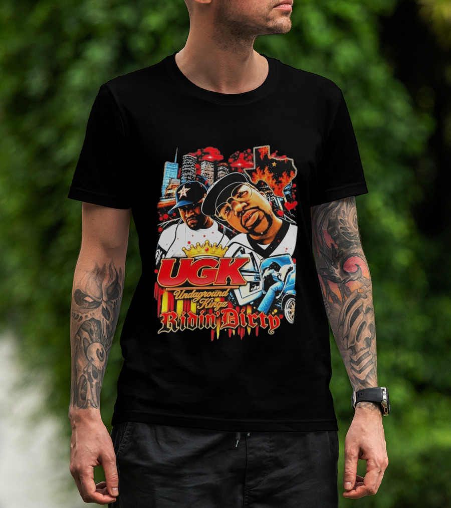 UGK Underground Kingz Ridin' Dirty Texas Rap Legends T-Shirt
