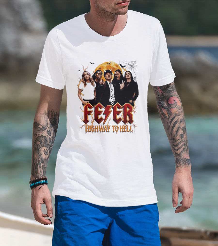 Indiana Fever Highway To Hell Halloween Fever T-Shirt