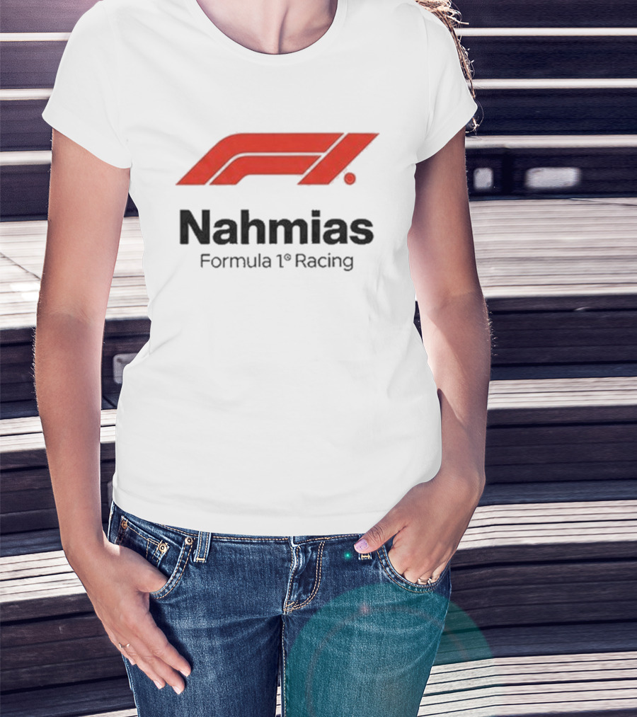 Nahmias Formula 1 Racing Kento Nagao F1 White T-Shirt
