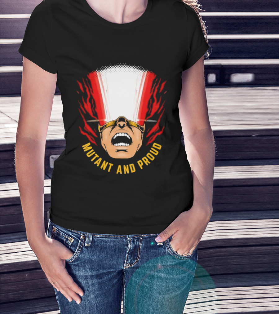 Cyclops Mutant And Proud X Men Marvel Eyebeams T-Shirt