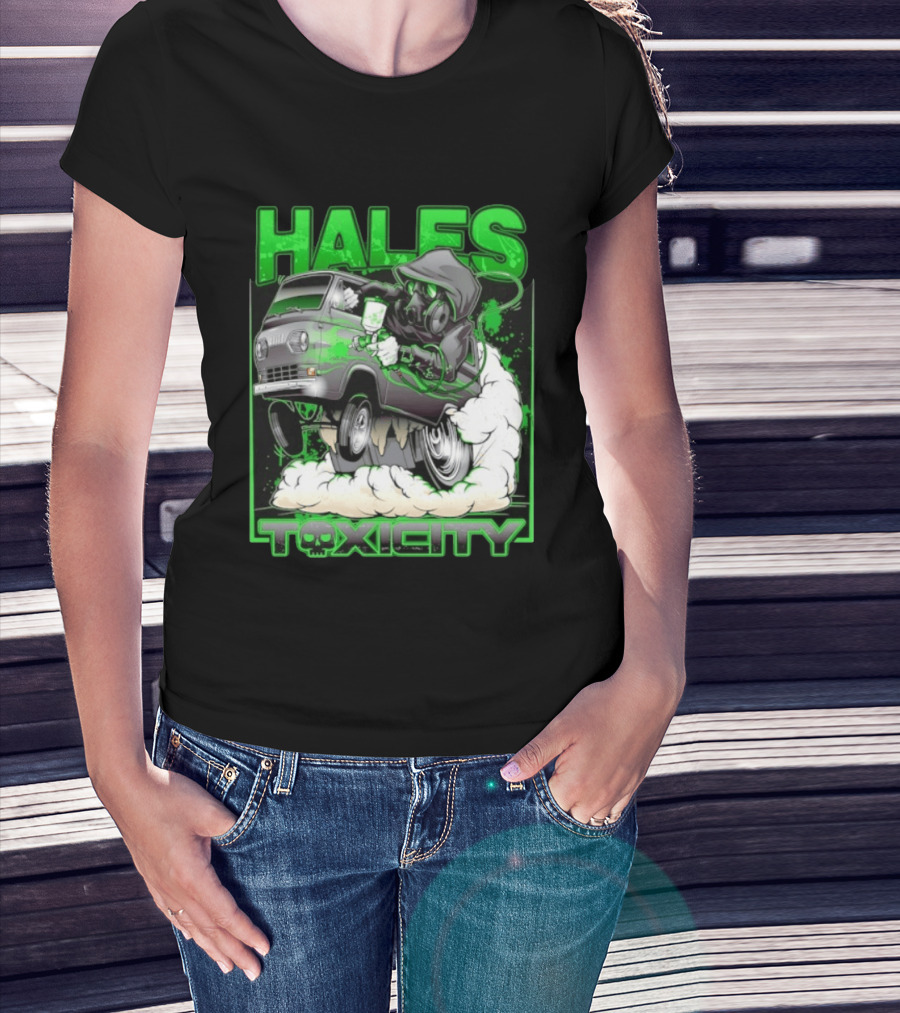 Hales Toxicity Gas Mask Graffiti Van Street T-Shirt