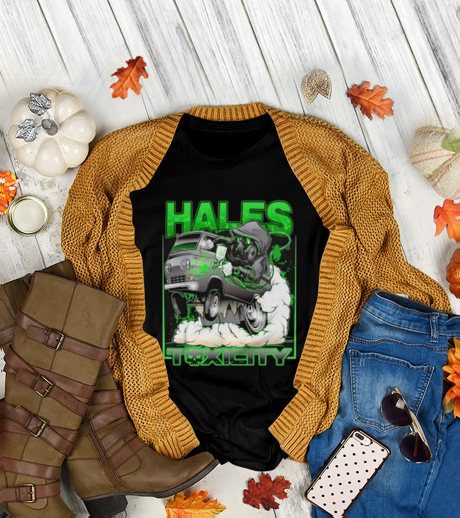 Hales Toxicity Gas Mask Graffiti Van Street T-Shirt