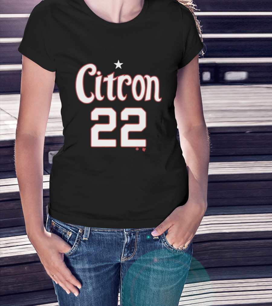 Sonia Citron 22 Washington Mystics WNBA Basketball 2026 T-Shirt