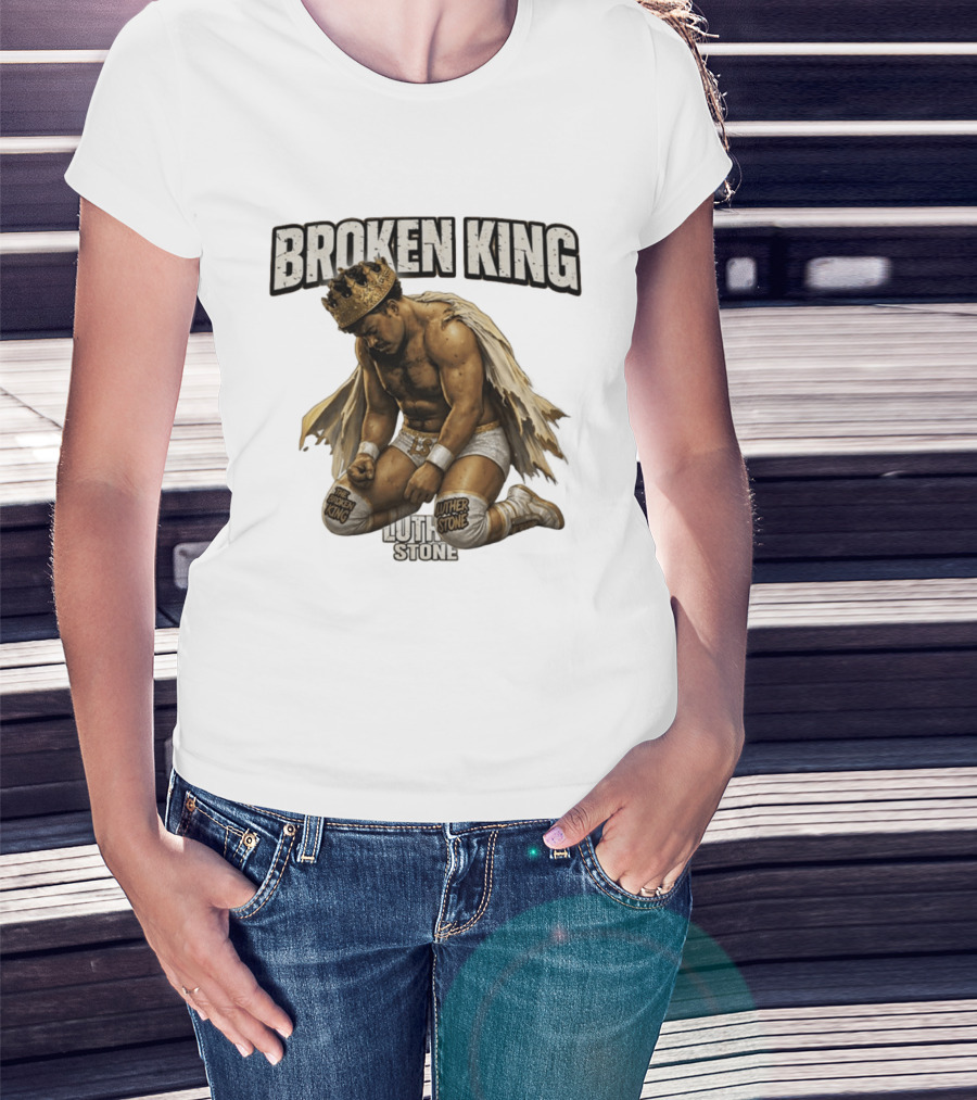 Broken King Luther Stone Wrestling Champion T-Shirt