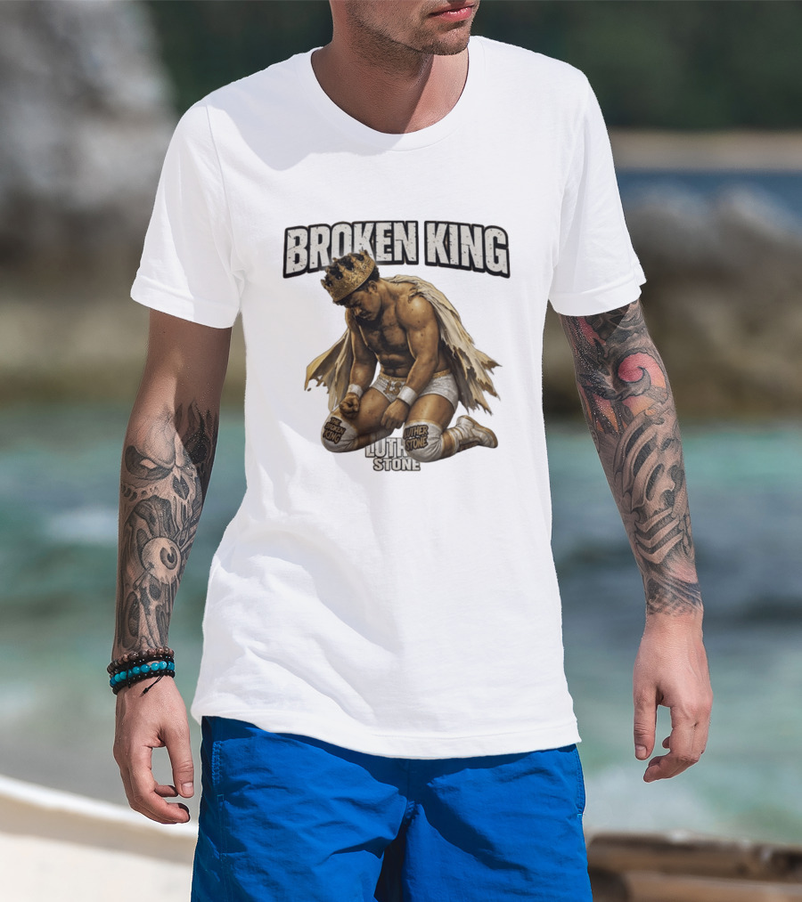 Broken King Luther Stone Wrestling Champion T-Shirt