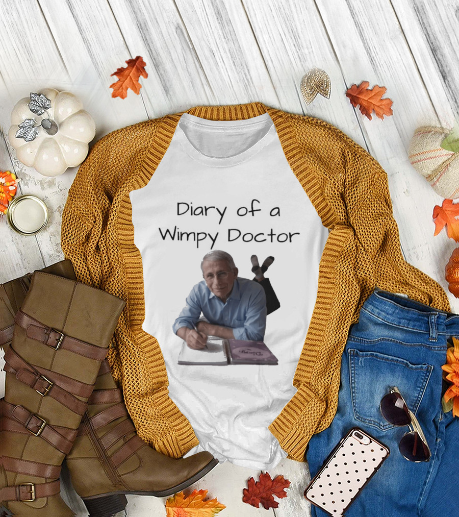 Diary Of A Wimpy Doctor Funny Meme T-Shirt