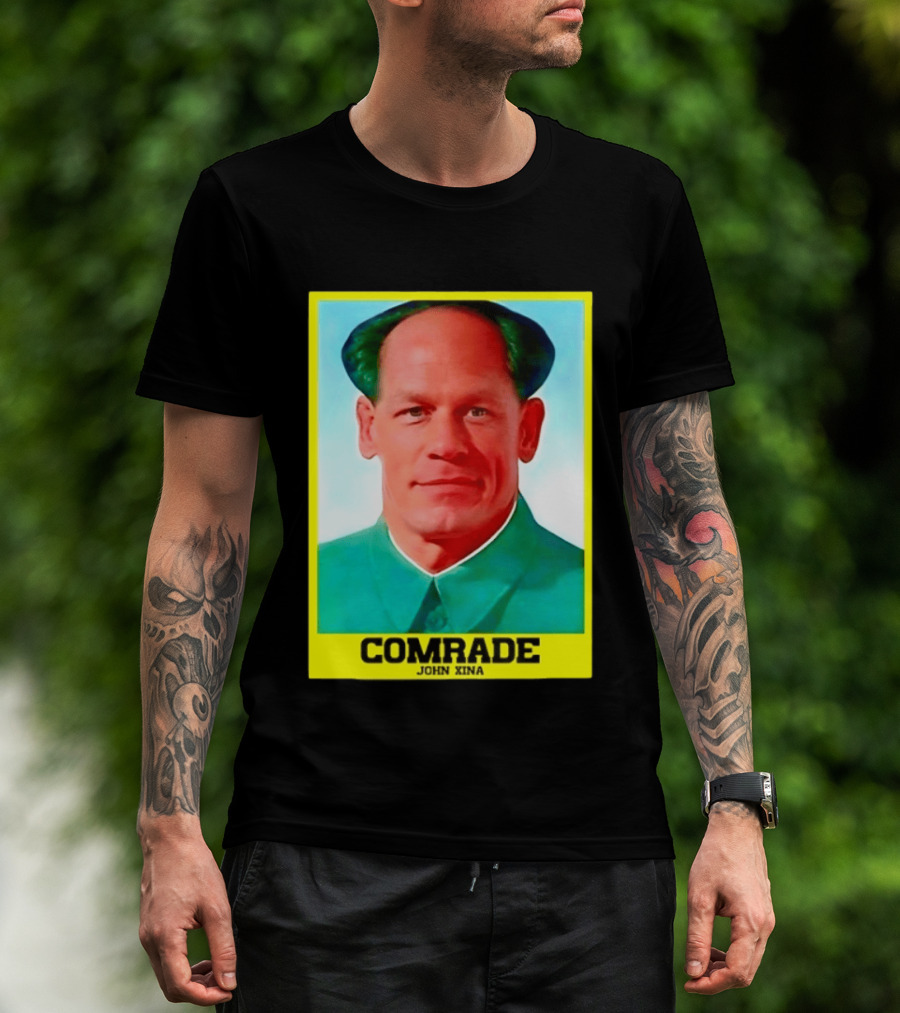 Comrade John Xina Meme Mao Zedong Parody Image T-Shirt
