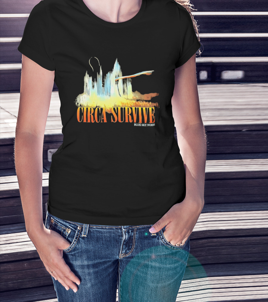 Circa Survive Blue Sky Noise Album T-Shirt