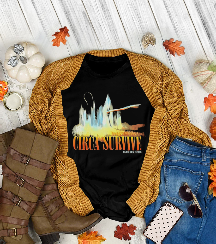 Circa Survive Blue Sky Noise Album T-Shirt