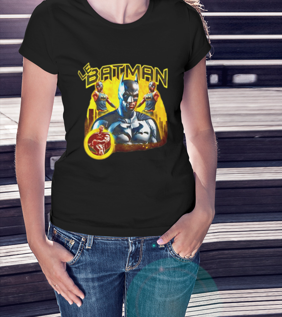 LeBron James LeBatman Crossover Philadelphia 76ers Basketball T-Shirt