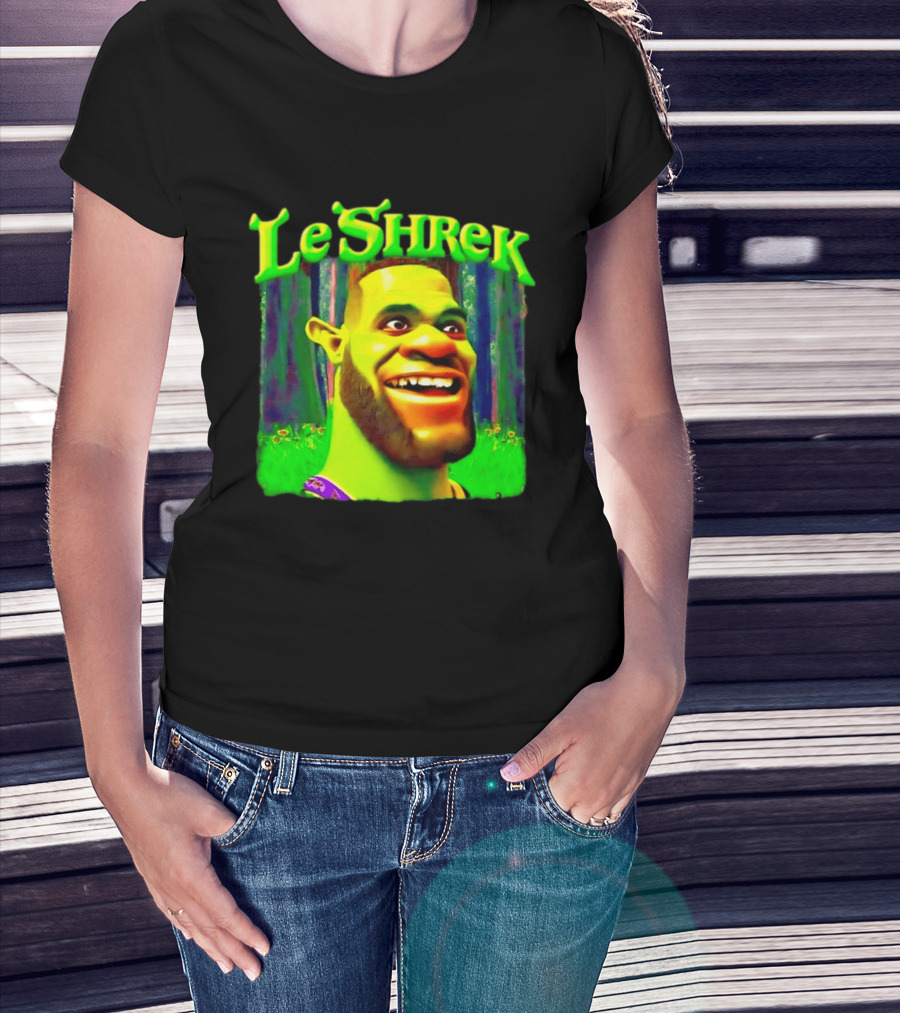 LeShrek LeBron James Philadelphia 76ers Basketball T-Shirt