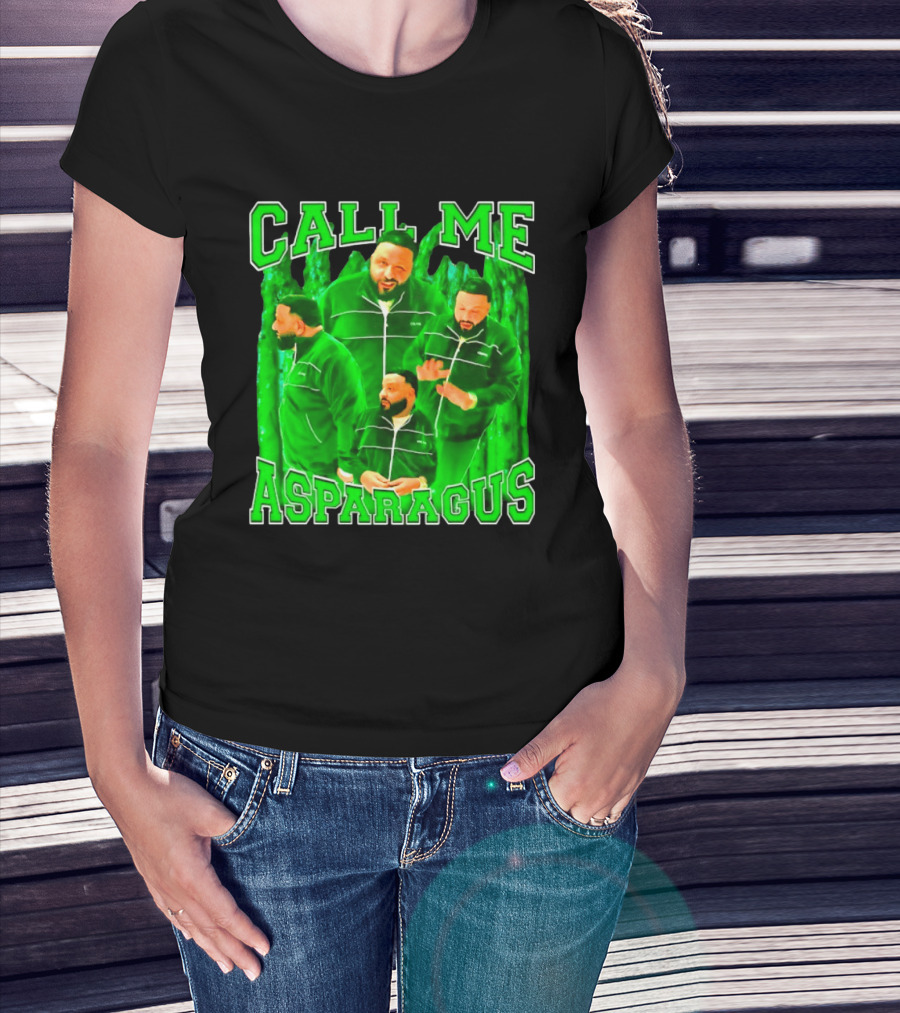 DJ Khaled Call Me Asparagus Music Producer Green Tracksuit T-Shirt