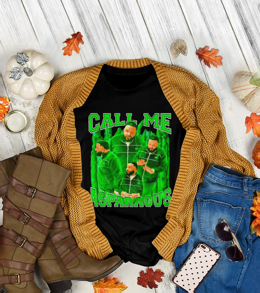 DJ Khaled Call Me Asparagus Music Producer Green Tracksuit T-Shirt