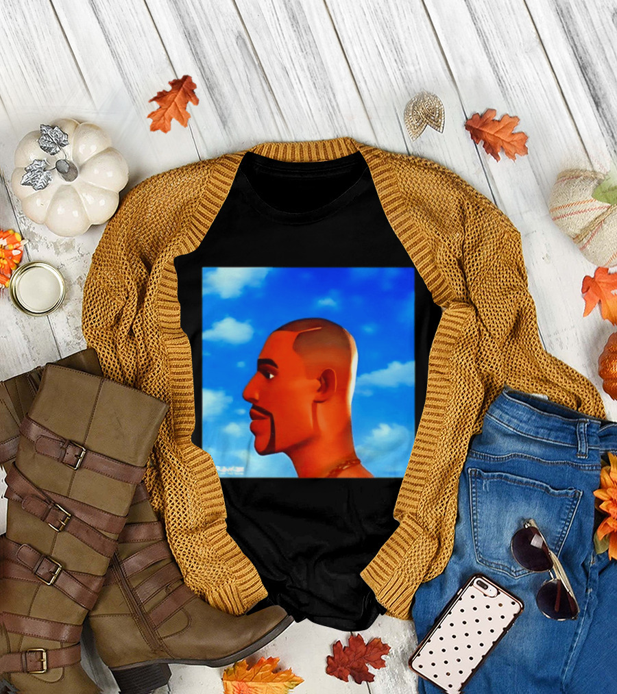 Drake For All The Dogs OVO Hip Hop Rap Album Sky Blue T-Shirt