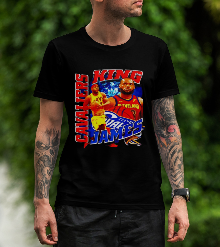 Cleveland Cavaliers King James LeBron Nike NBA Basketball Star T-Shirt