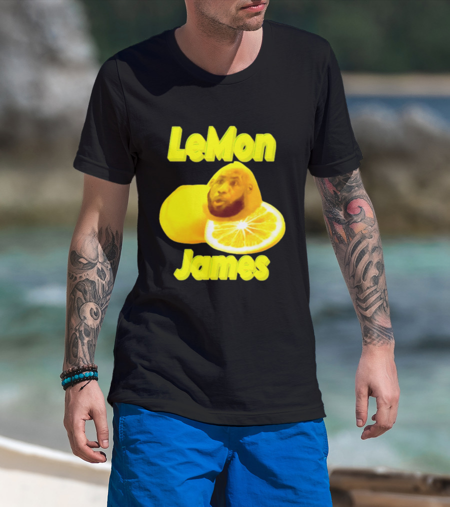 LeBron James LeMon James Philadelphia 76ers T-Shirt
