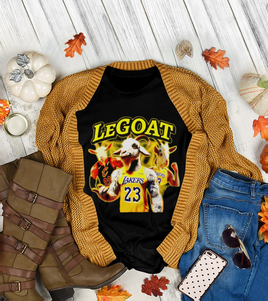 Legoat 23 LeBron James Lakers Cavaliers T-Shirt