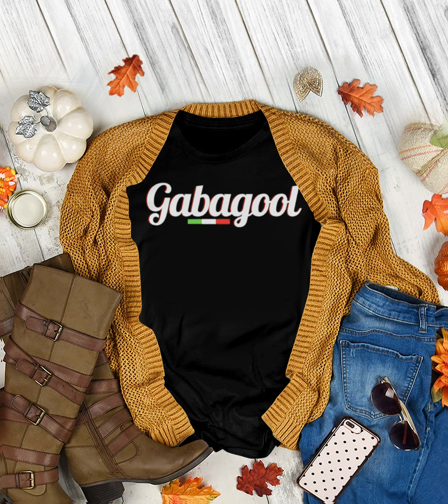 Gabagool Italian Flag T-Shirt
