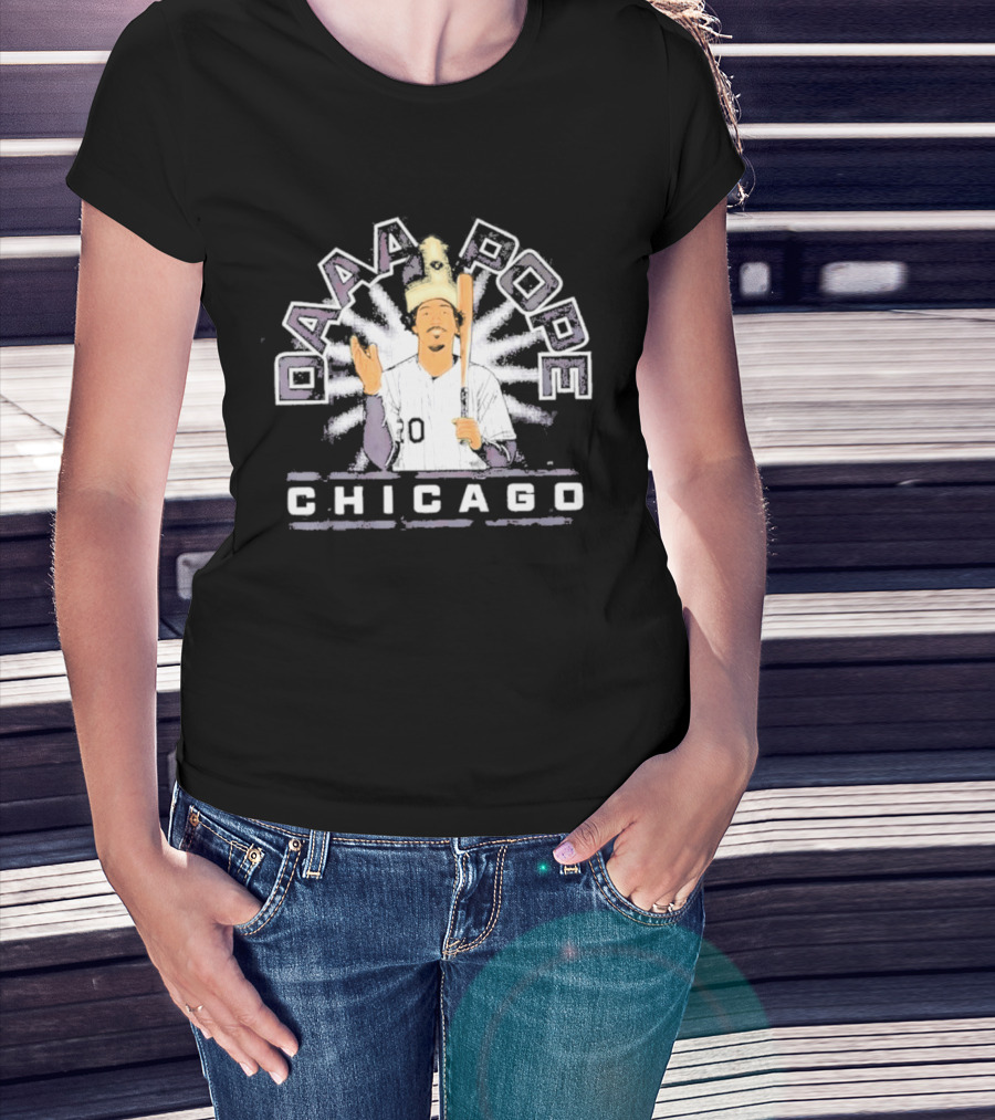 Daaa Pope Chicago South Side Baseball Miguel Vargas T-Shirt