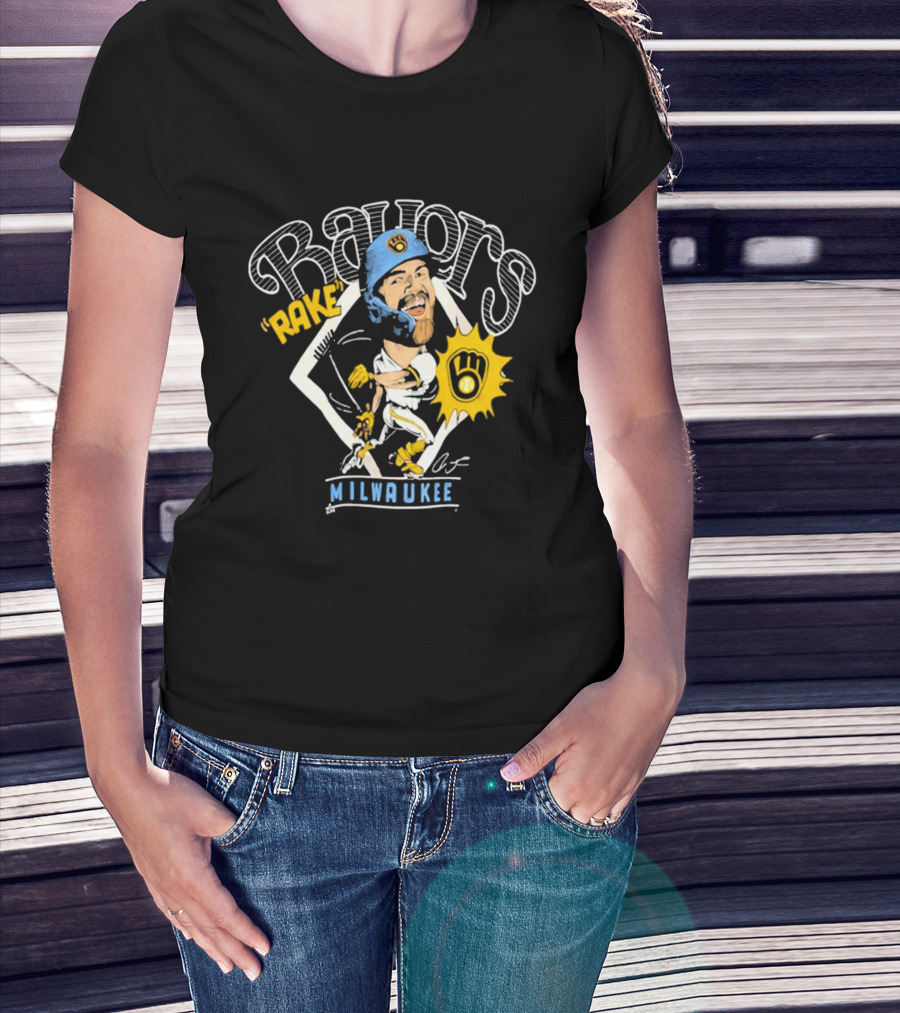 Milwaukee Bauers Rake Baseball Art 2026 T-Shirt