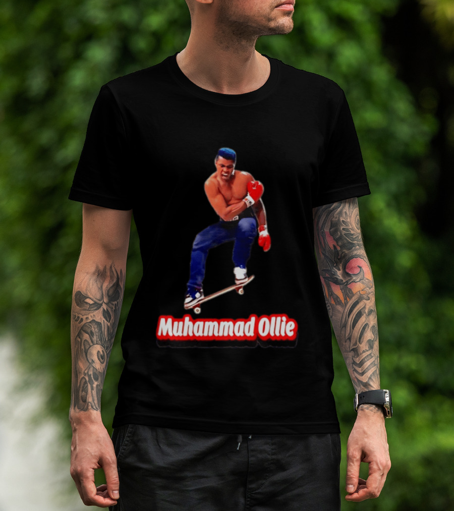 Muhammad Ollie Skateboard Boxer T-Shirt