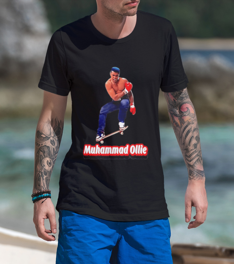 Muhammad Ollie Skateboard Boxer T-Shirt