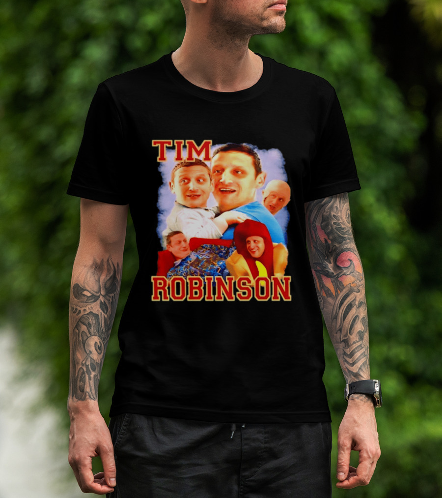Tim Robinson I Think You Should Leave Collage Hot Dog Suit And More T-Shirt