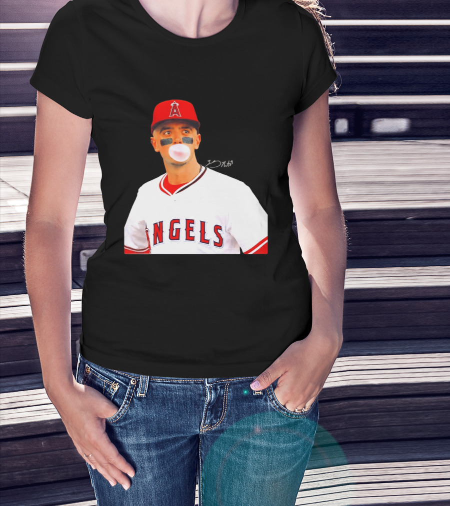 Zach Neto Los Angeles Angels 2026 MLB Season Bubblegum Moment T-Shirt