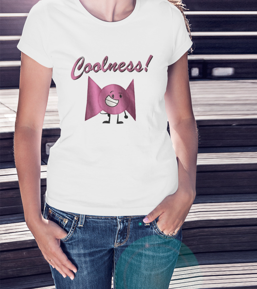 Coolness Bow Character From Battle For Dream Island T-Shirt