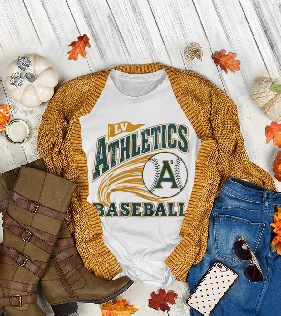LV Athletics Baseball MLB 2026 Season T-Shirt