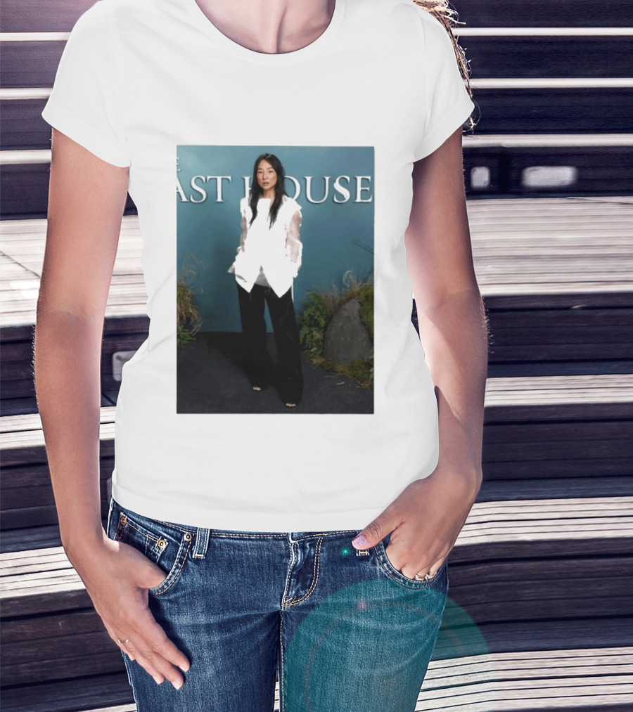 The Last House Fashion Greta Lee The Row T-Shirt