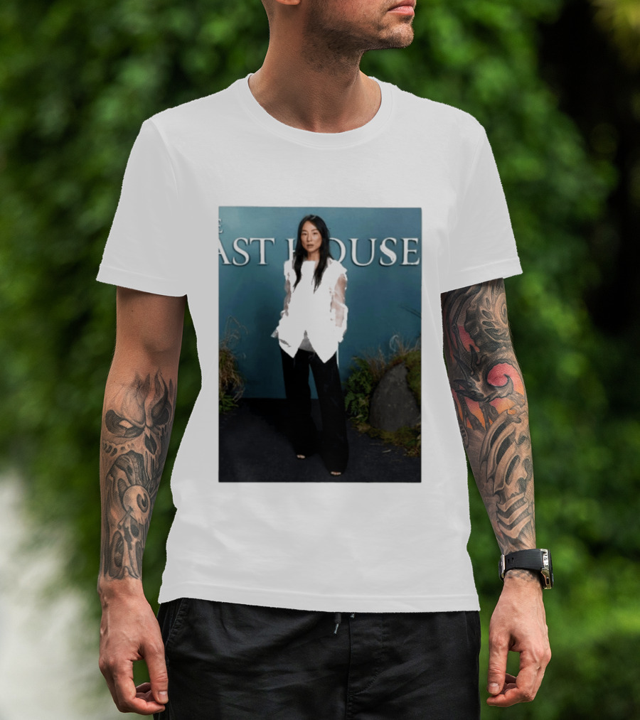 The Last House Fashion Greta Lee The Row T-Shirt