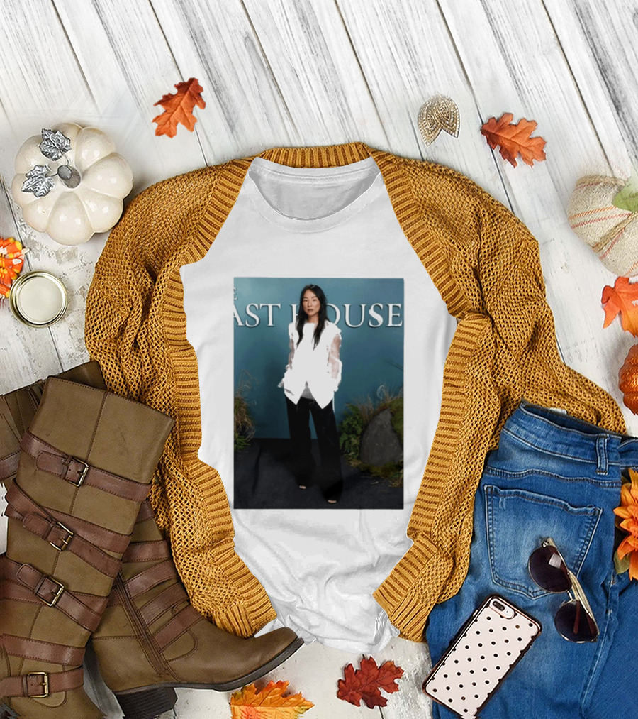 The Last House Fashion Greta Lee The Row T-Shirt