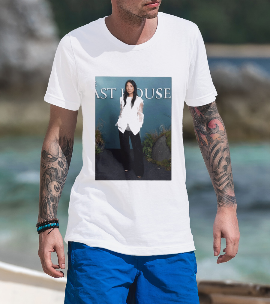 The Last House Fashion Greta Lee The Row T-Shirt