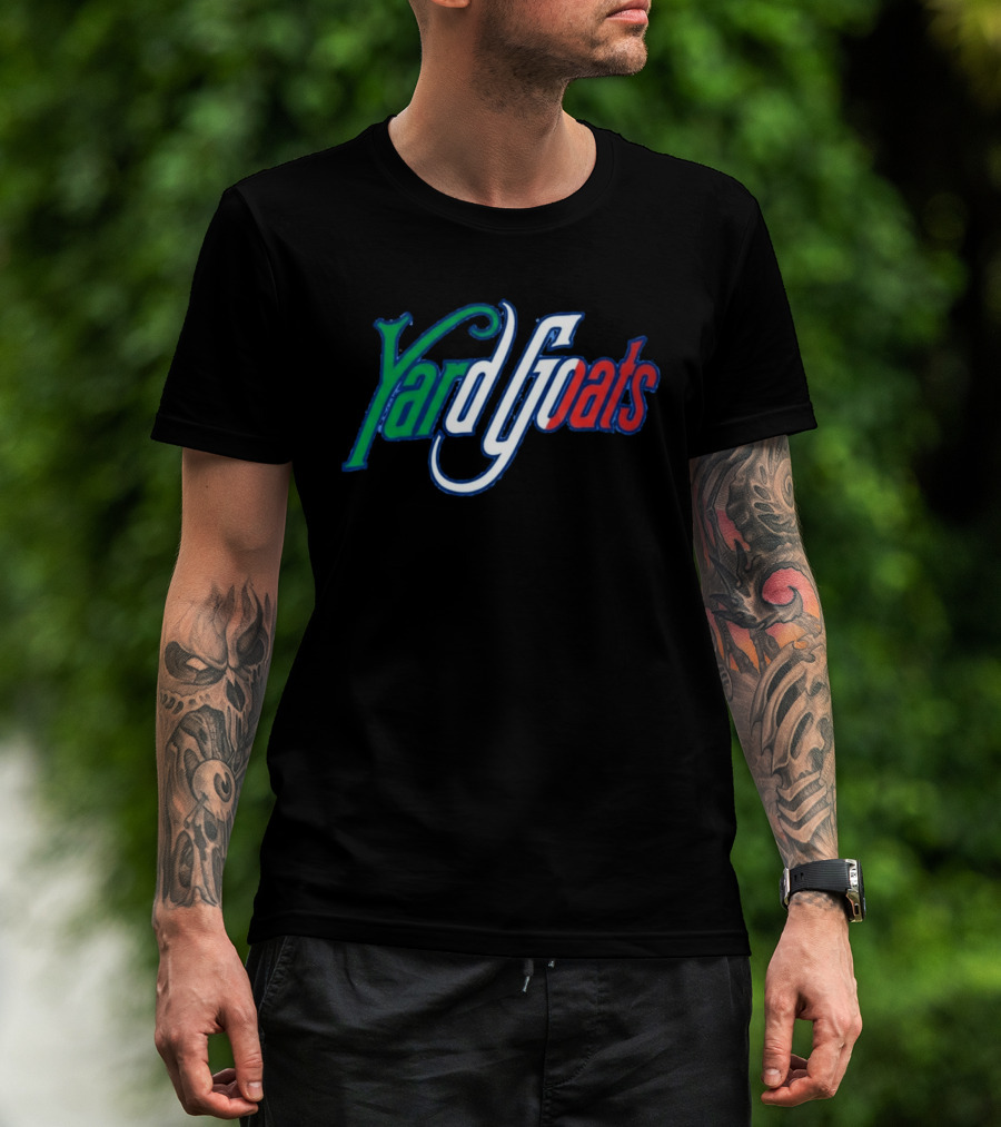 Hartford Yard Goats Green White Red Italian Heritage Night T-Shirt