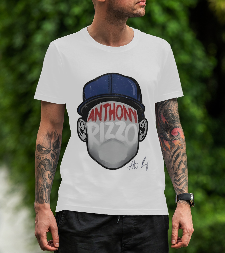 Anthony Rizzo Chicago Cubs Baseball Cap T-Shirt