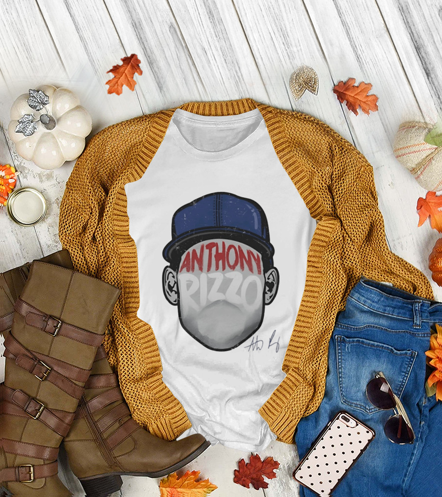 Anthony Rizzo Chicago Cubs Baseball Cap T-Shirt