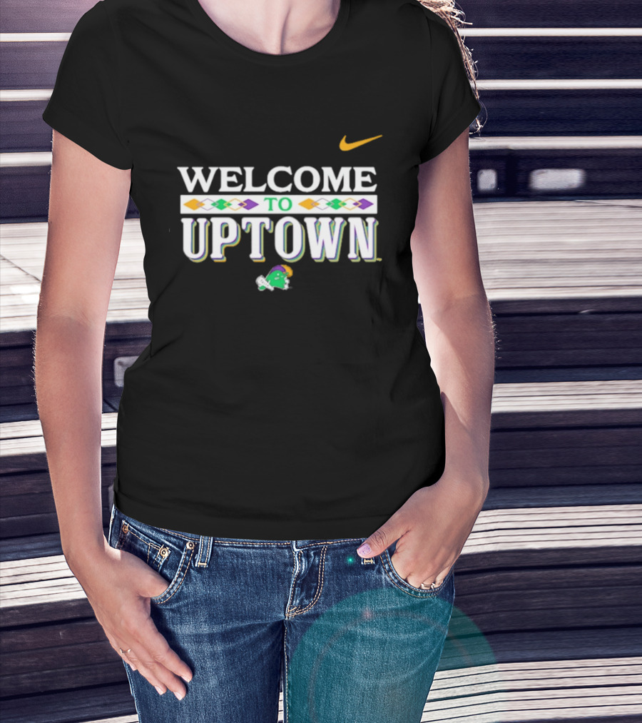 Welcome To Uptown Tulane Green Wave Nike T-Shirt